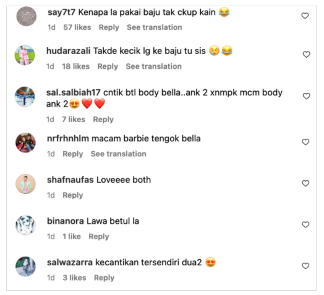 Penampilan Adik Bella Astillah Dikritik MALAYSIA HOT